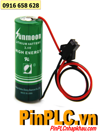 Sunmoon ER18505 (Zắc đen OTC); Pin nuôi nguồn Sunmoon ER18505 lithium 3.6v 4000mAh chính hãng